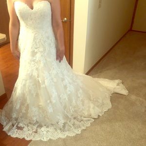 Pronovias Off White Onia wedding dress